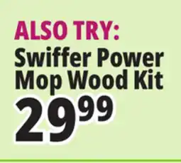 Ocean State Job Lot Swiffer Power Mop for Wood Floor Cleaning Kit 6 Piece offer