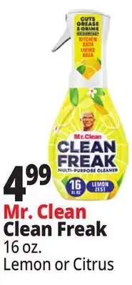 Ocean State Job Lot Mr. Clean Freak Lemon Zest Multi-Surface Cleaner 16 fl. oz offer