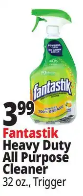 Ocean State Job Lot Fantastik Lemon Scent Disinfectant Multipurpose Spray Cleaner 32 oz offer