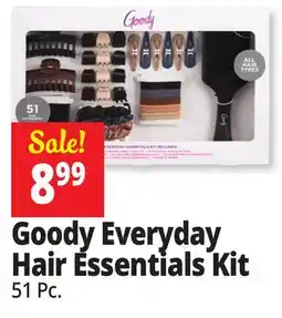 Ocean State Job Lot Goody Everyday Hair Essentials Kit offer
