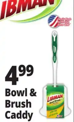 Ocean State Job Lot Libman Bowl Brush & Caddy 2 Piece offer
