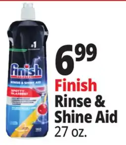 Ocean State Job Lot Finish Powerball Rinse & Shine Aid 27 oz offer