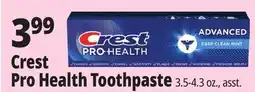 Ocean State Job Lot Crest Pro Health Toothpaste offer