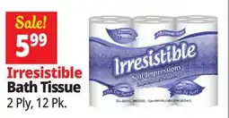 Ocean State Job Lot Irresistible Soft Impressions Bath Tissue 12 Count offer