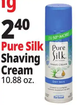 Ocean State Job Lot Pure Silk Shaving Cream offer
