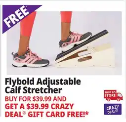 Ocean State Job Lot Flybold Adjustable Calf Stretcher offer