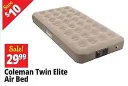 Ocean State Job Lot Coleman Twin Sized Air Bed with Built In 4D Pump offer