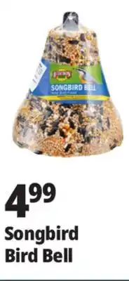 Ocean State Job Lot Audubon Park Songbird Bell Wild Bird Food 15.5 oz offer