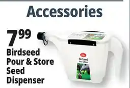 Ocean State Job Lot Birdseed Pour & Store Dispenser offer
