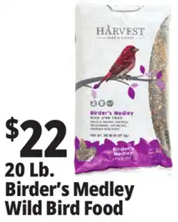 Ocean State Job Lot Harvest Birder's Medley Wild Bird Food 20 lbs offer