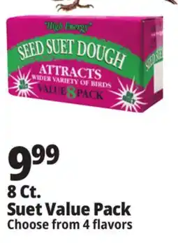 Ocean State Job Lot Seed & Suet High Energy Suet Value Pack 8 Count offer