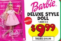 Ollie's DELUXE STYLE DOLL offer