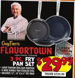 Ollie's 3 PC. FRY PAN SET offer
