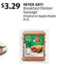 Aldi Breakfast Chicken offer