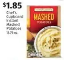 Aldi Chef's Cupboard Instant Mashed Potatoes offer