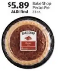 Aldi Bake Shop Pecan Pie offer