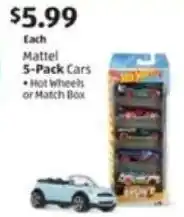 Aldi Mattel Cars Hot Wheels offer