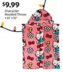 Aldi Character Hooded Throw offer