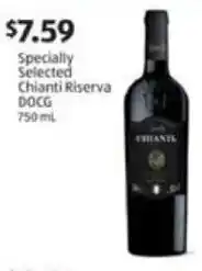 Aldi Specially Selected Chianti Riserva DOCG offer