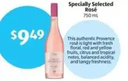 Aldi Specially Selected Rosé offer