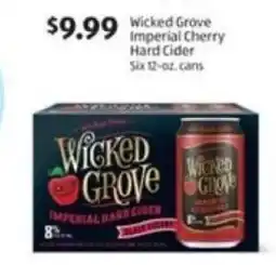 Aldi Wicked Grove Imperial Cherry Hard Cider Six offer