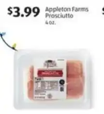 Aldi Appleton Farms Prosciutto offer