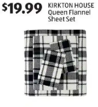 Kirkton house queen flannel sheet set