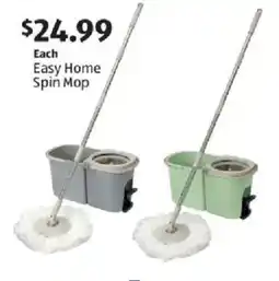 Aldi Each Easy Home Spin Mop offer