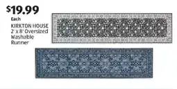 Aldi Kirkton house 2' x 8' oversized washable runner offer