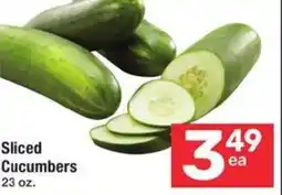 Albertsons Sliced Cucumbers offer