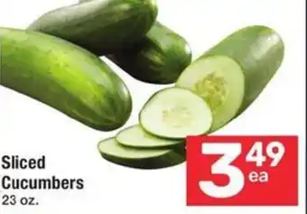 Sliced Cucumbers