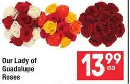 Albertsons Our Lady of Guadalupe Roses offer