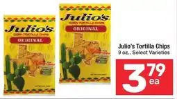 Albertsons Julio's Tortilla Chips offer