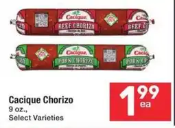 Albertsons Cacique Chorizo offer