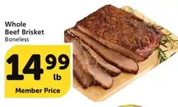 Albertsons Whole Beef Brisket Boneless offer