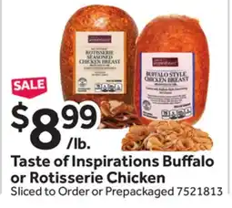Stop&Shop Taste of Inspirations Buffalo or Rotisserie Chicken offer