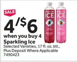 Stop&Shop Sparkling Ice offer