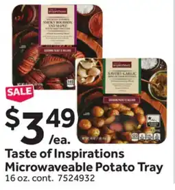 Stop&Shop Taste of Inspirations Microwaveable Potato Tray offer