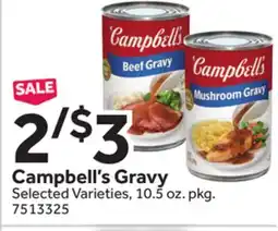 Stop&Shop Campbell's Gravy offer
