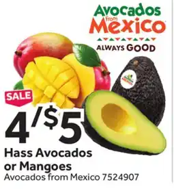 Stop&Shop Hass Avocados or Mangoes offer
