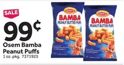 Stop&Shop Osem Bamba Peanut Puff offer