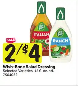 Stop&Shop Wish-Bone Salad Dressing offer