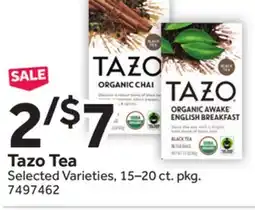 Stop&Shop Tazo Tea offer