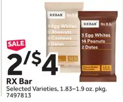 Stop&Shop RX Bar offer