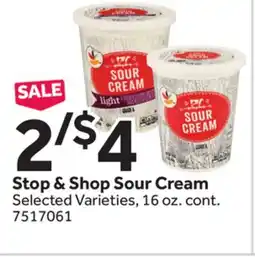 Stop&Shop Stop & Shop Sour Cream offer