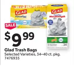 Stop&Shop Glad Trash Bags offer