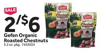 Stop&Shop Gefen Organic Roasted Chestnuts offer