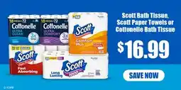 Stop&Shop Scott Bath Tissue offer