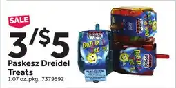Stop&Shop Paskesz Dreidel Treats offer
