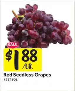 Stop&Shop Red Seedless Grapes offer